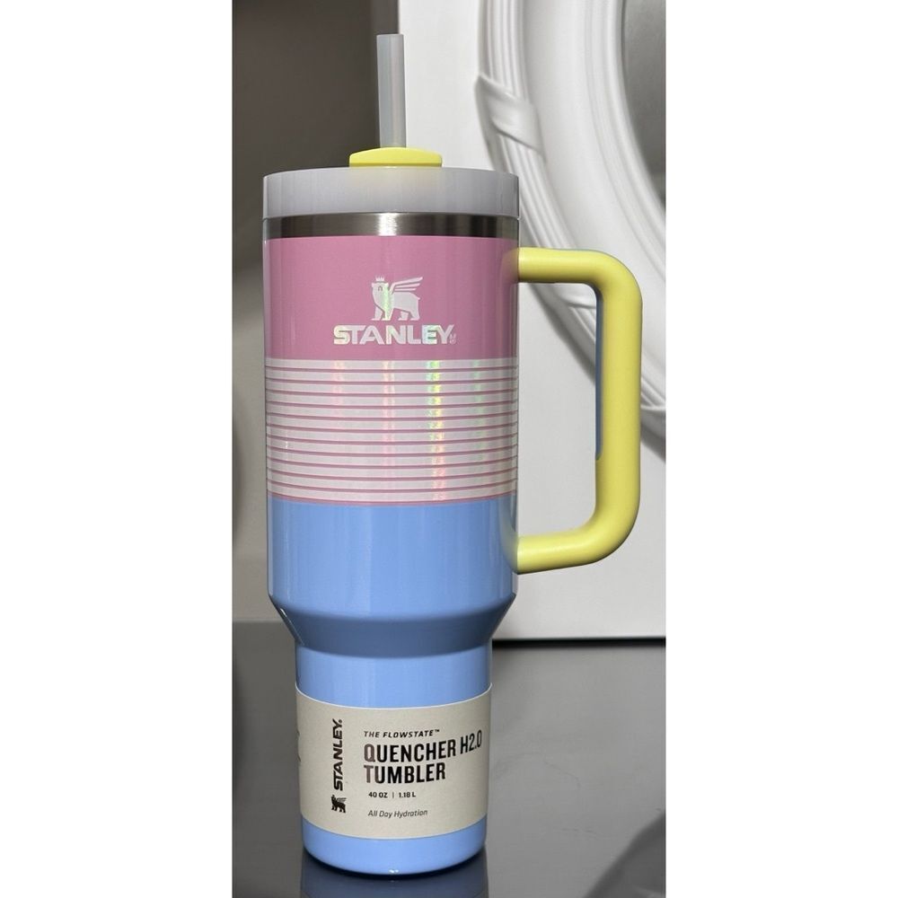 Stanley Quencher H2.0 FlowState 40oz Tumbler, PASTEL POP - Picture 1 of 5